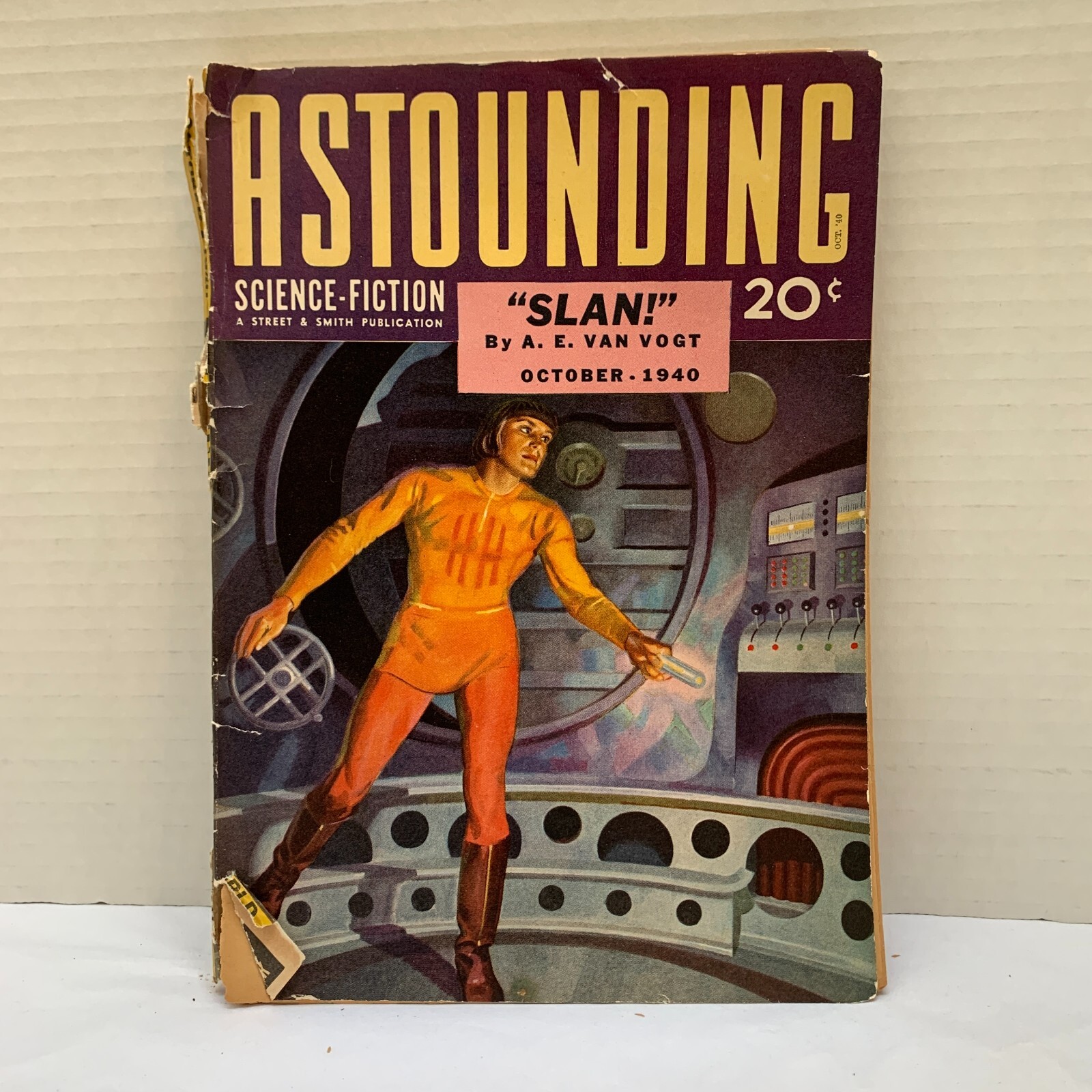 Astounding Science Fiction Magazine 1940 Day the Earth Stood Still Harry Bates
