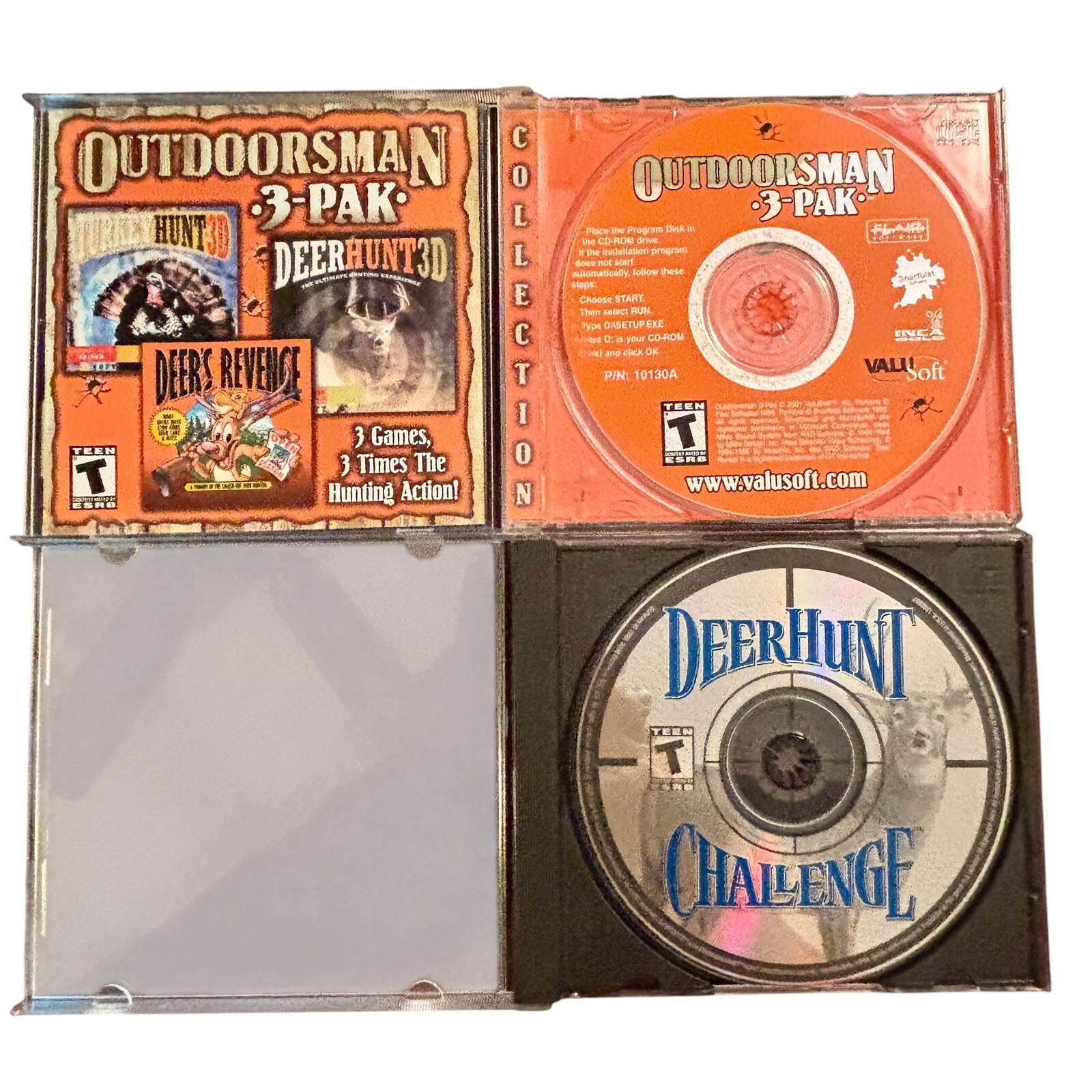Outdoorsman 3-Pak Turkey Hunt/Deer Hunt/Deer's Revenge & DeerHunt Challenge - PC