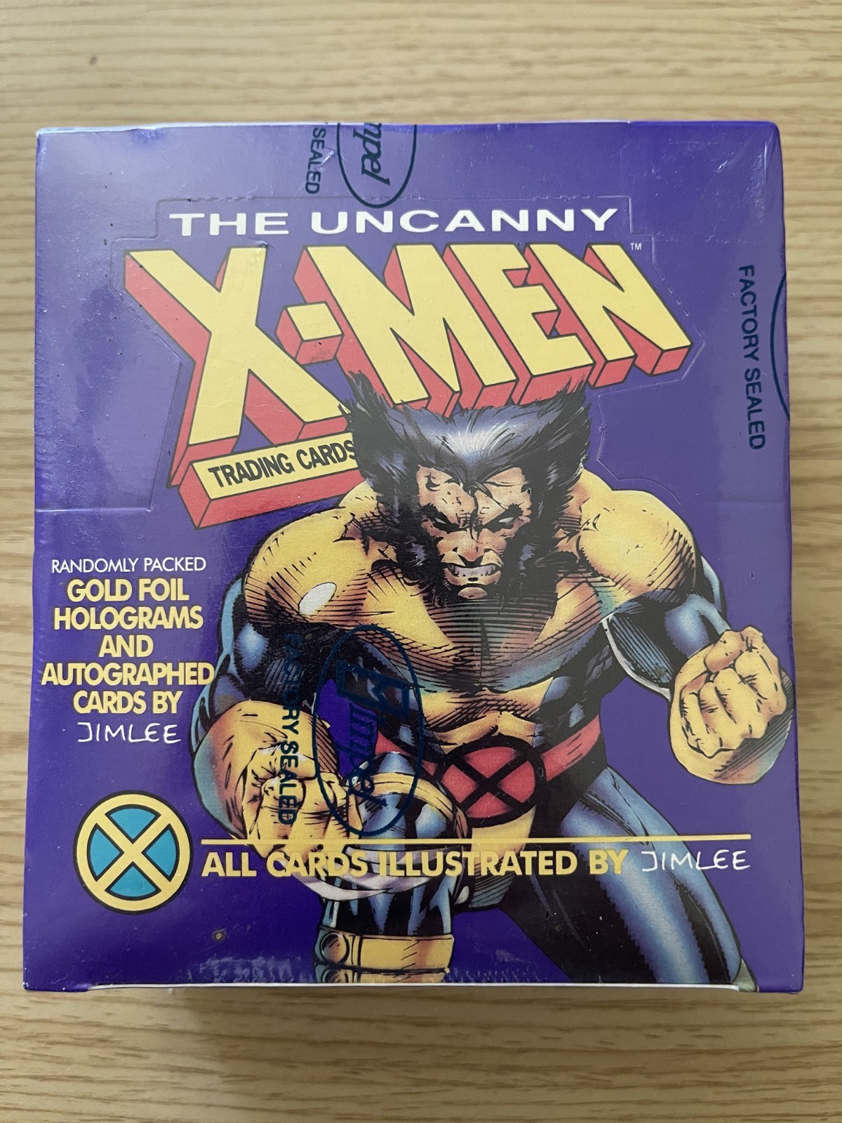 Impel 1992 The Uncanny X-Men Marvel Trading Cards Factory Sealed Box