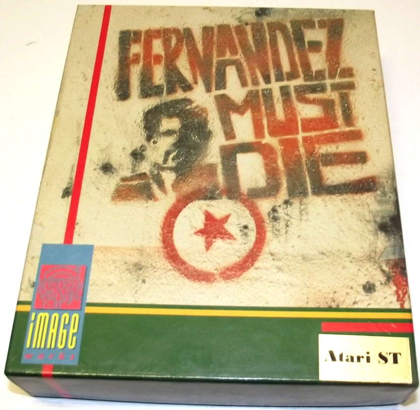 Fernandez Must Die (Atari ST) COMPLETE IN BOX Image Works Mirrorsoft