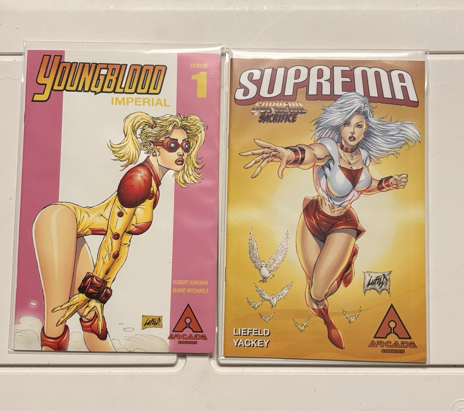Youngblood Imperial #1 & Suprema Supreme Sacrifice #1 Comic Lot 