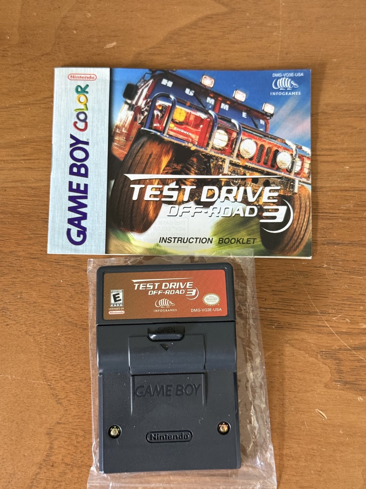 Test Drive Off-Road 3 for Nintendo Gameboy Tested Saving Authentic + Manual