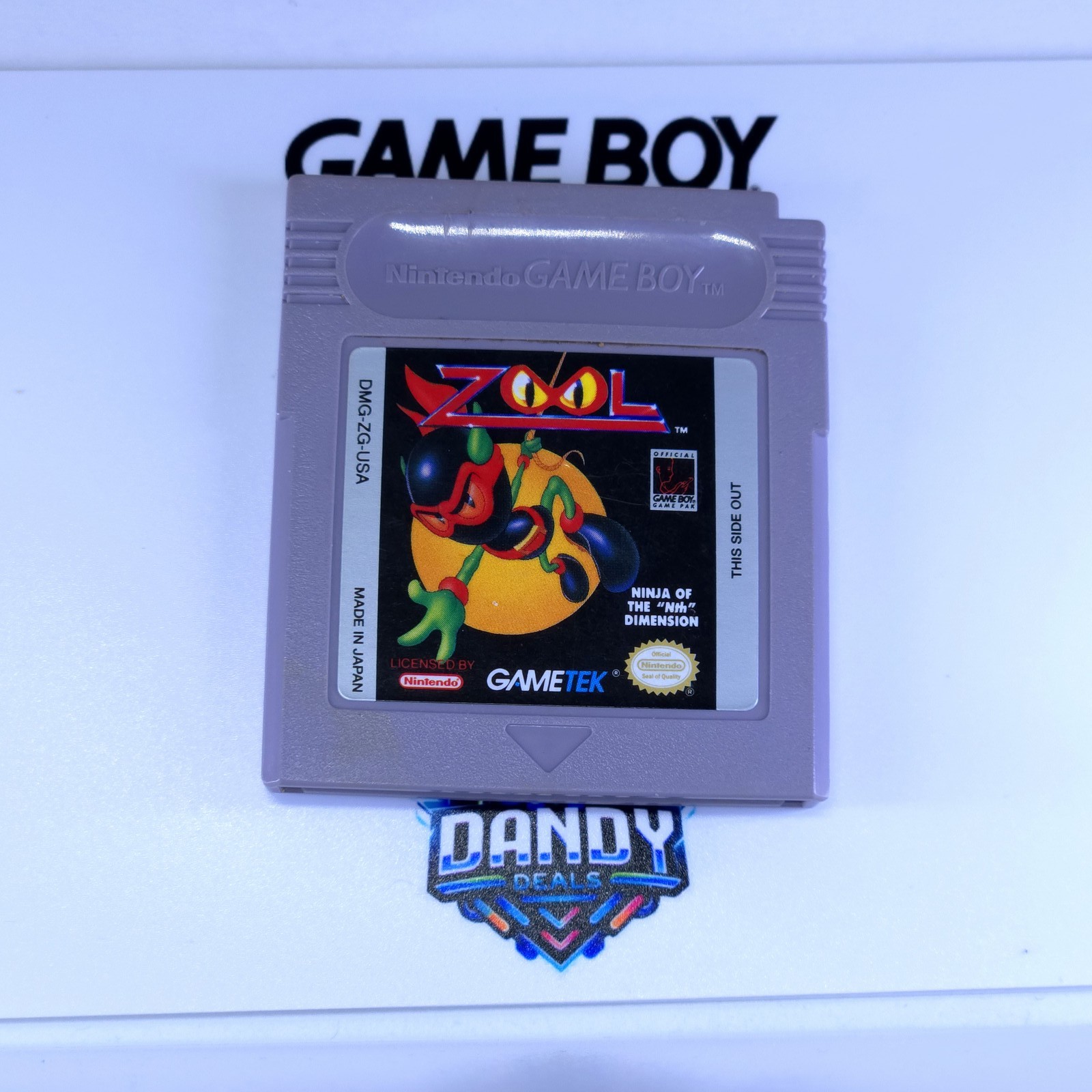 Zool Ninja of the Nth Dimension GB Authentic, Tested - Us Version - GameBoy