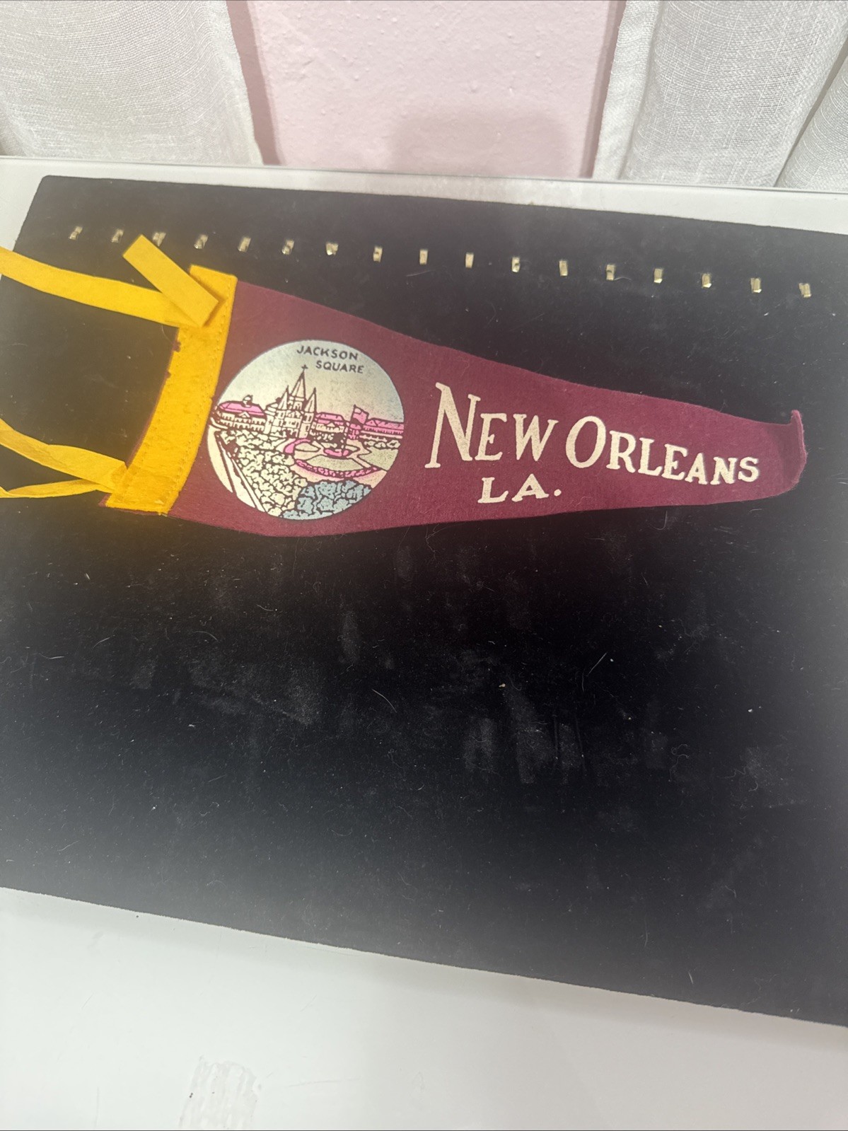 Vintage New Orleans Felt Pennant