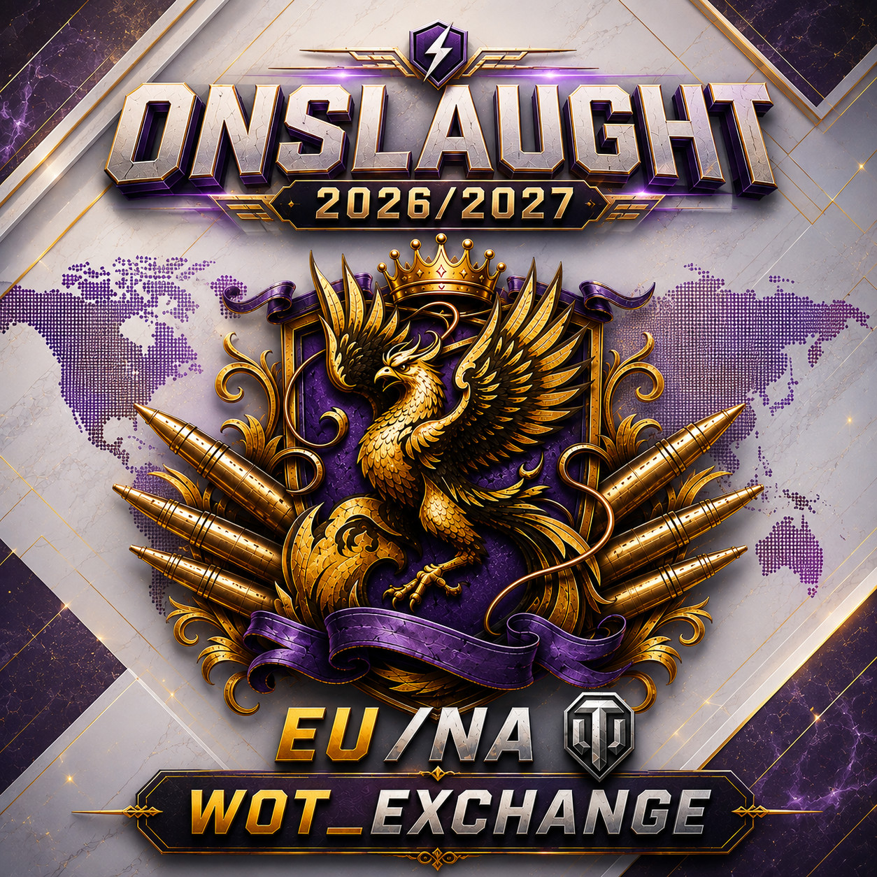 World of Tanks l Onslaught l Legend Rank l WOT l EU l NA / AZURE FENIX