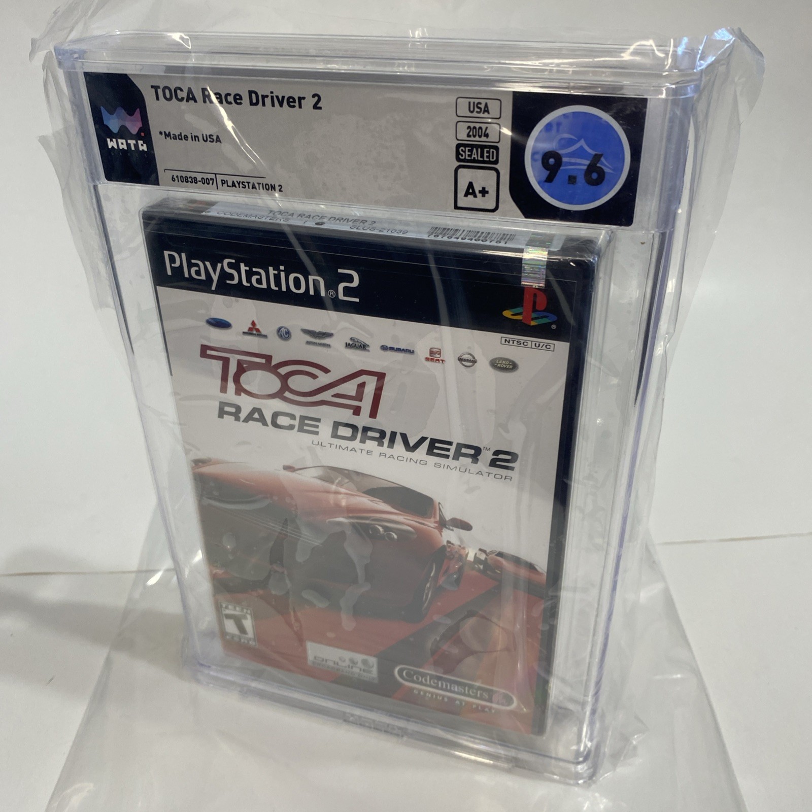 STRIP SEALED ToCA Race Driver 2: The Ultimate Racing Simulator WATA 9.6 NEW PS2