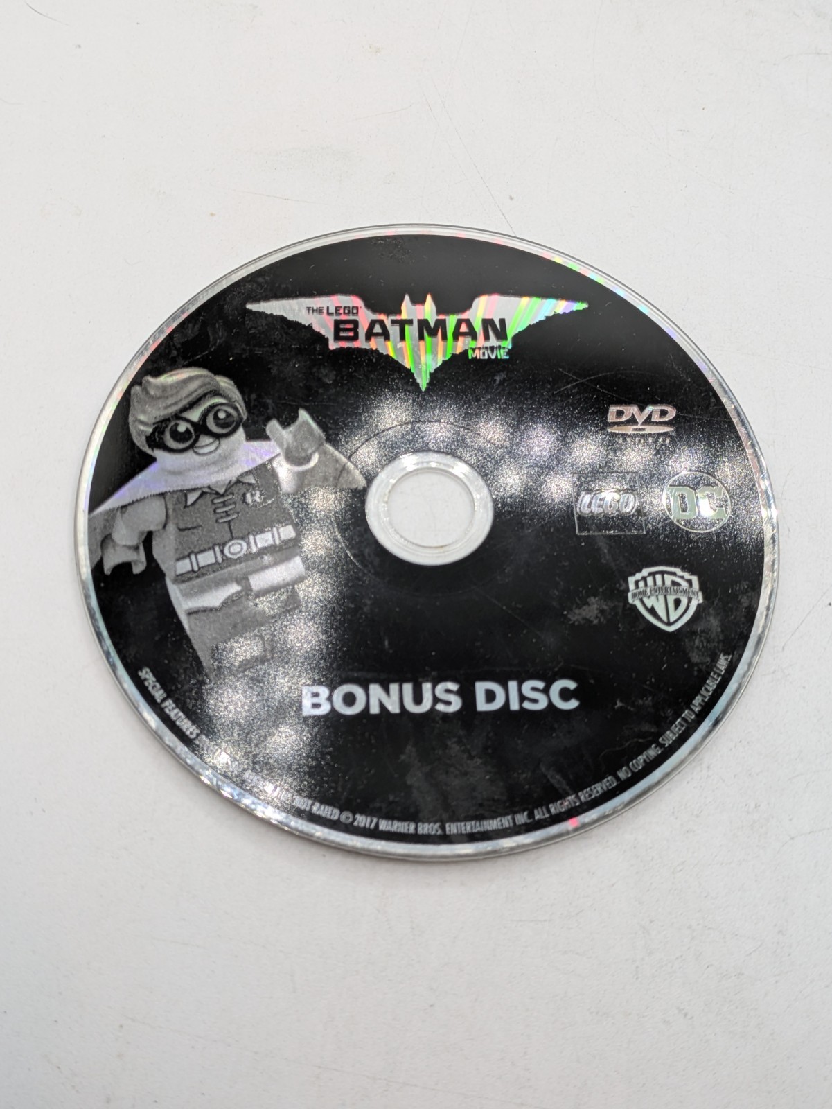 The Lego Batman Movie DVD Bonus Disc Only
