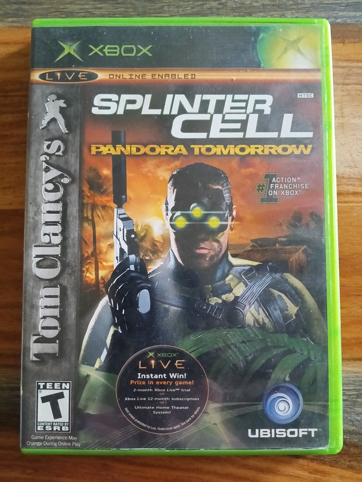 Tom Clancy\'s Splinter Cell: Pandora Tomorrow (Microsoft Xbox 2004) CIB