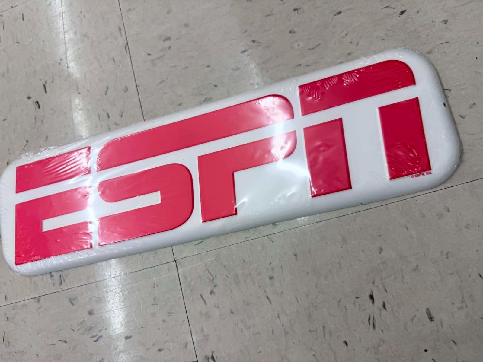 ESPN Metal Sign 15 By 4 Inch Mancave , Garage, Bar , Shop