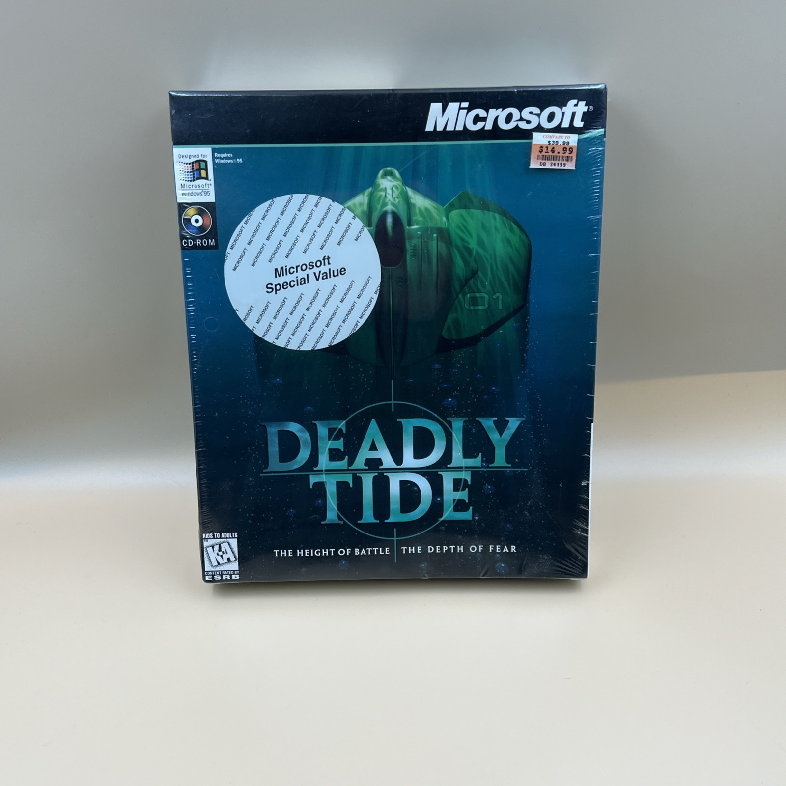 Big Box Deadly Tide: The Height of Battle, The Depth of Fear (Windows 95, 1996)