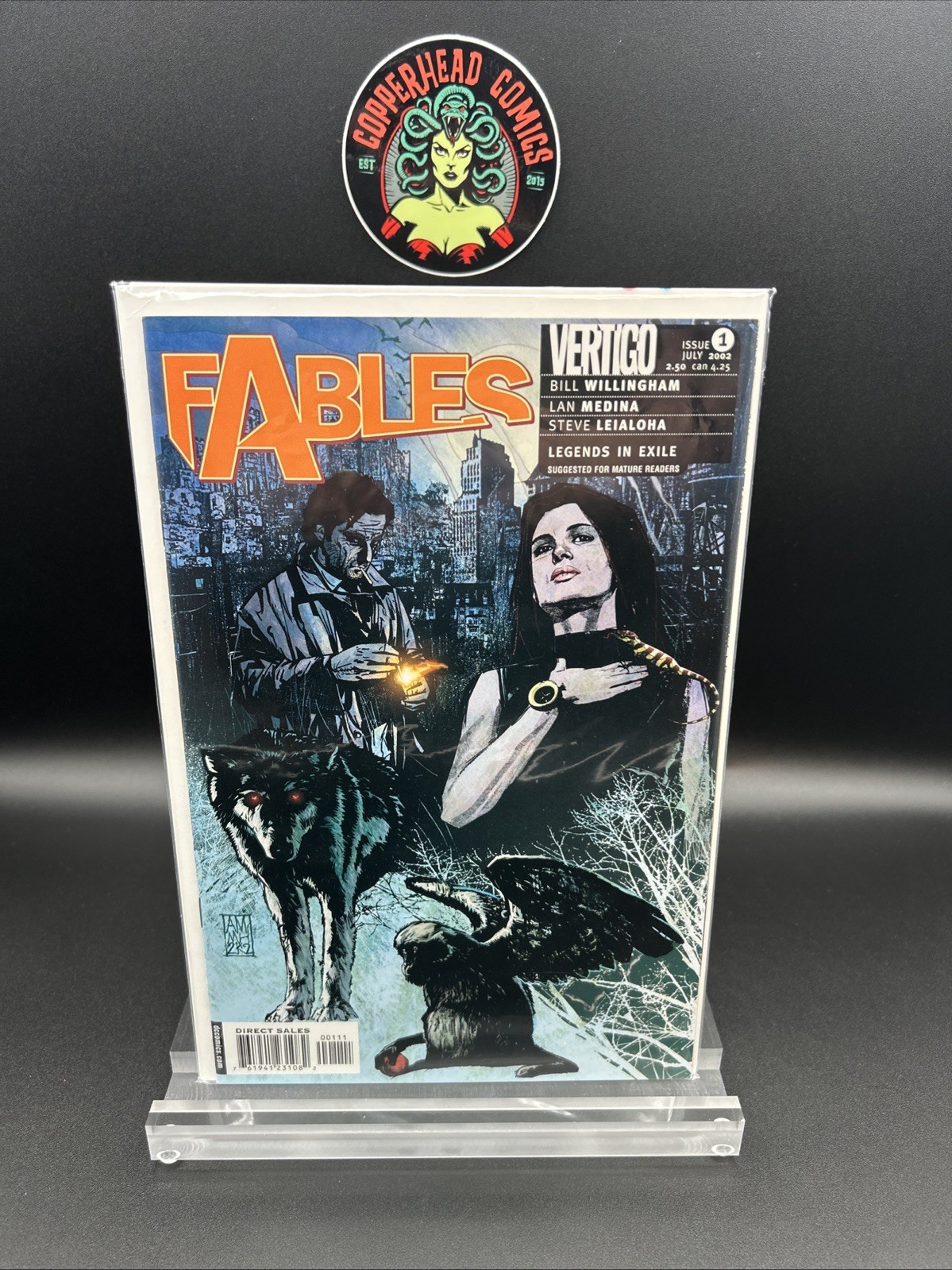 Fables #1 (2002) Alex Maleev Variant Cover Vertigo Dc Comics 1st Print VFNM