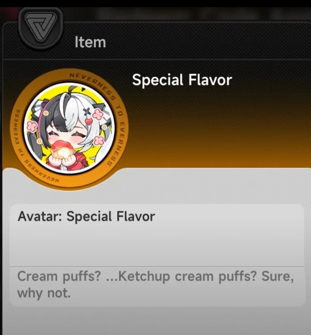 Neverness To Everness NTE Beard Papa Collab Redeem CODE ONLY Avatar and Namecard