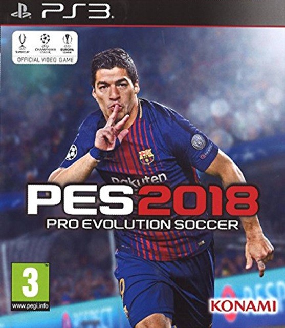 ps3 Pro Evolution Soccer 2018 Playstation 3 (Works on US consoles)