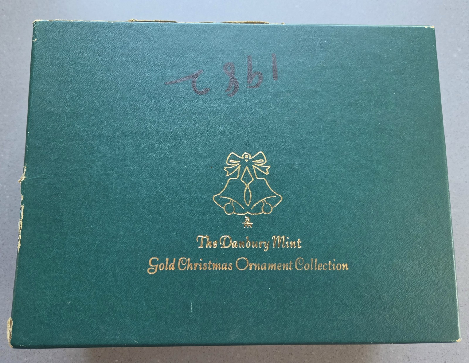 Danbury Mint Christmas Ornaments 1982 Set of 12 In Original Box with Paperwork