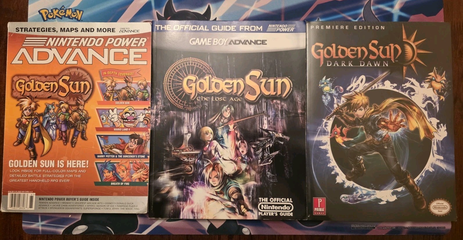 Golden Sun & Golden Sun 2: The Lost Age & Dark Dawn 3 Guide Lot