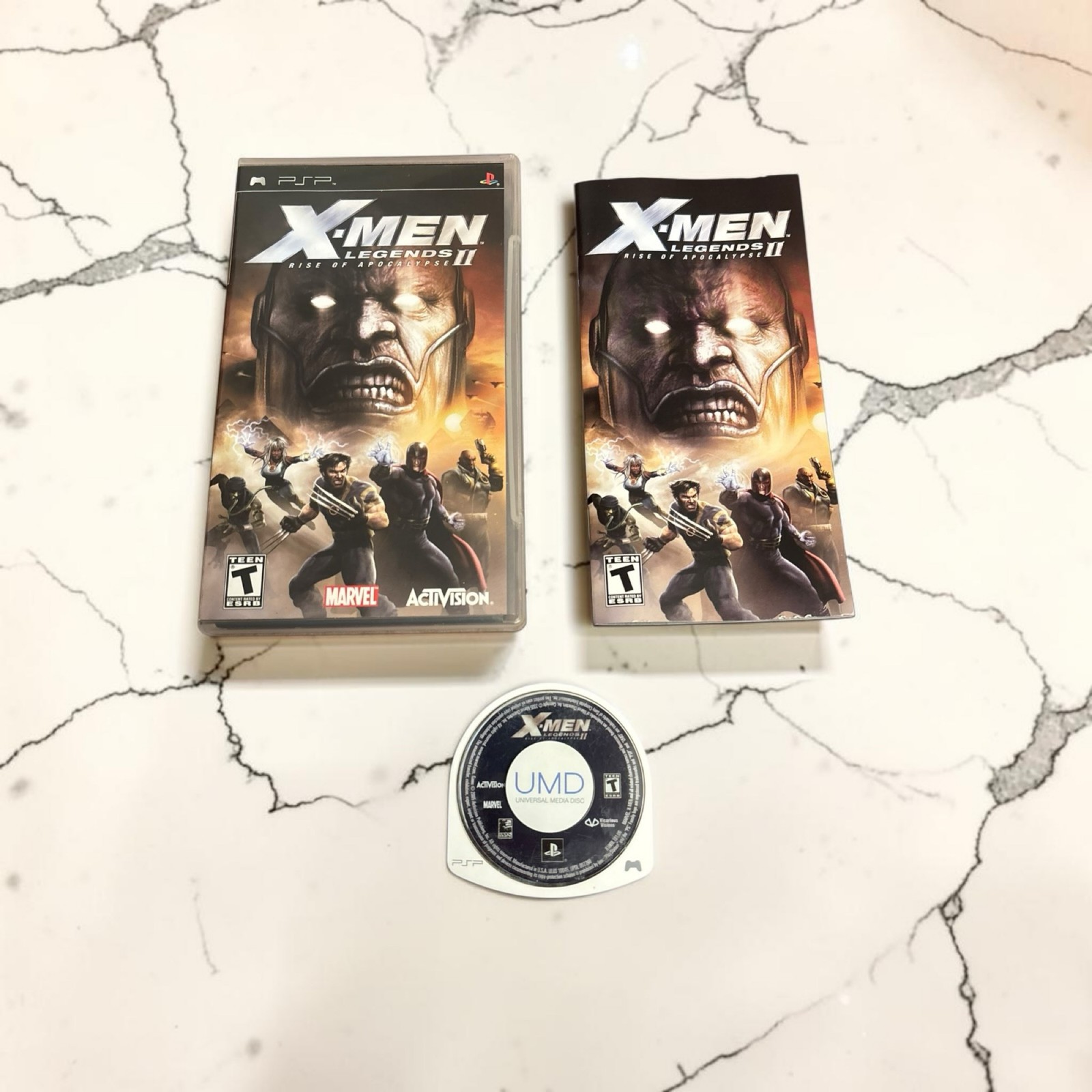 X-Men Legends II: Rise of Apocalypse (Sony PSP, 2005) CIB