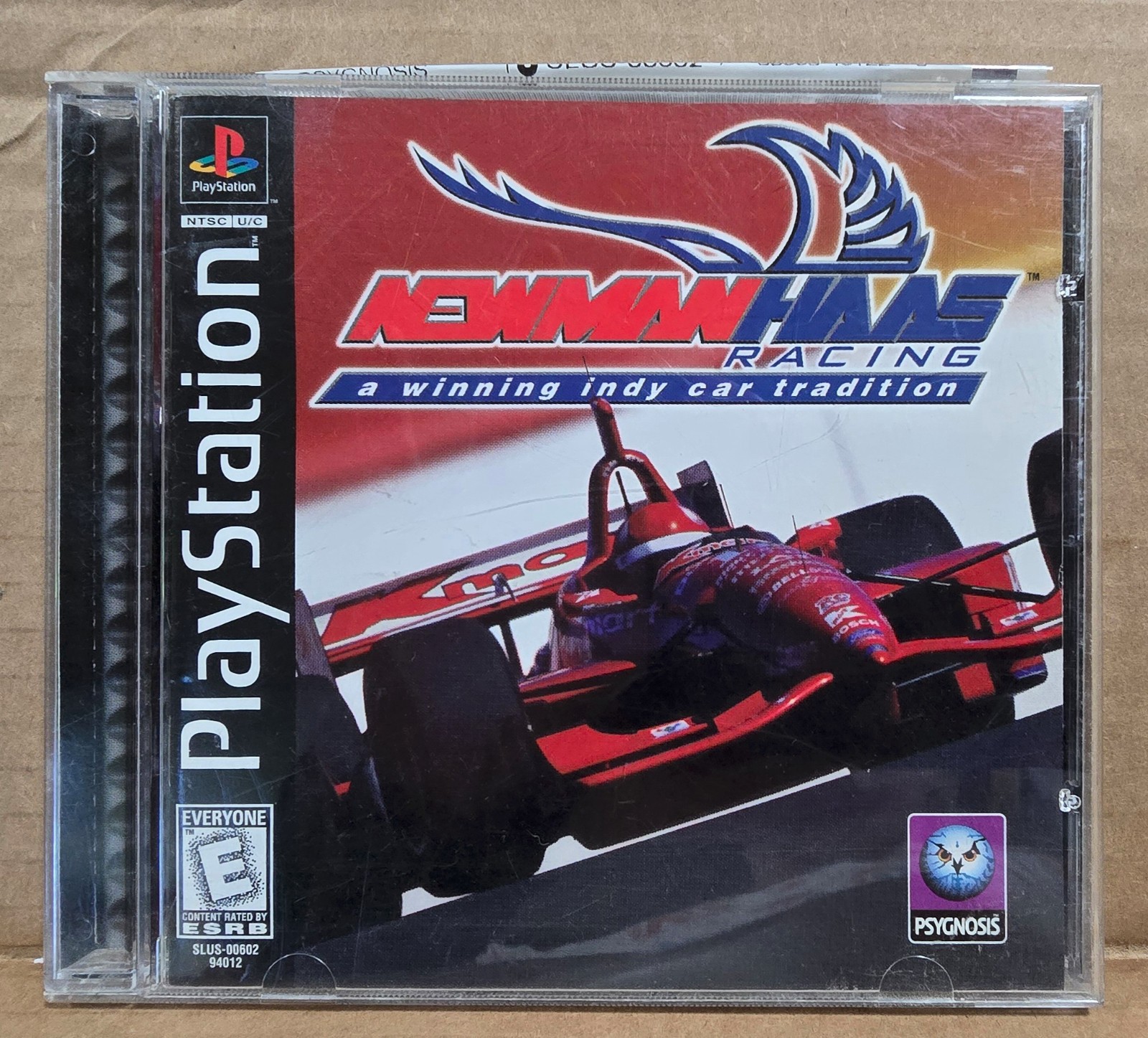 Newman Haas Racing - Black Label - PS1 PlayStation 1 - CIB