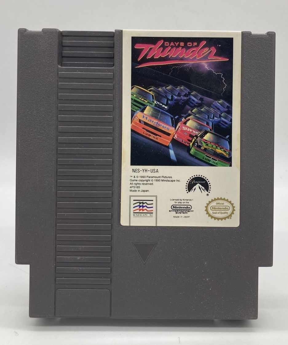 Days of Thunder Nintendo NES Cartridge Only