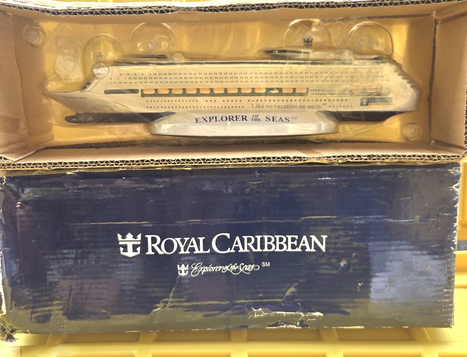 Royal Caribbean Explorer Of The Seas Cruise Ship Model New In Box ()