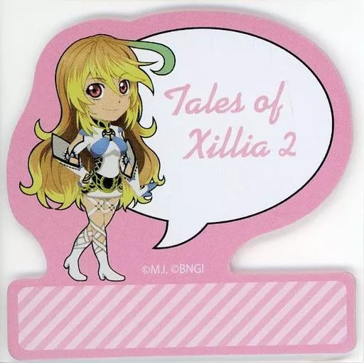 Tales of Xillia 2 Mira Maxwell Sticky Notes Memo Pad 65x65mm Collectible