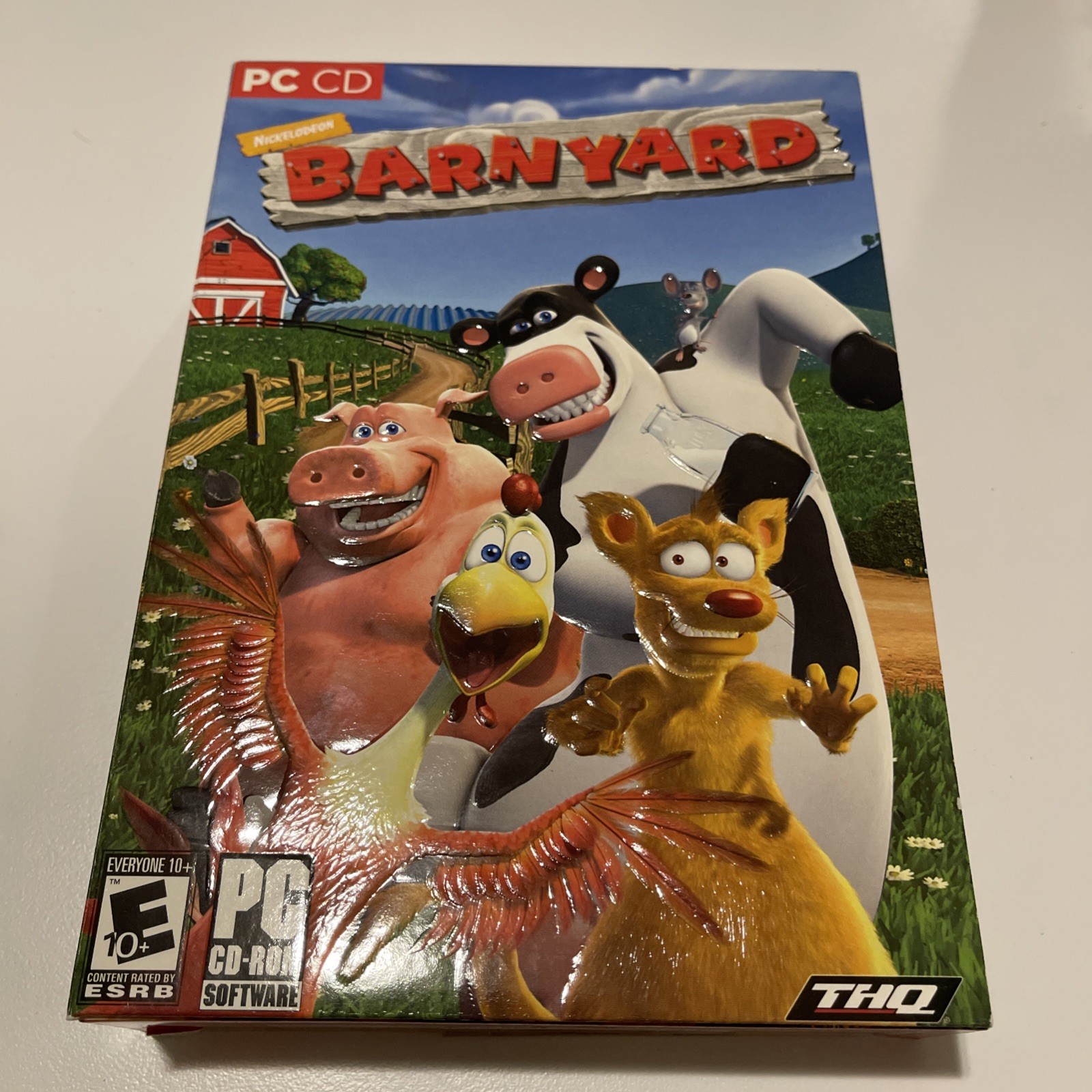 Brand New Nickelodeon Barnyard PC CD Rom Computer Game Sealed In Original Box