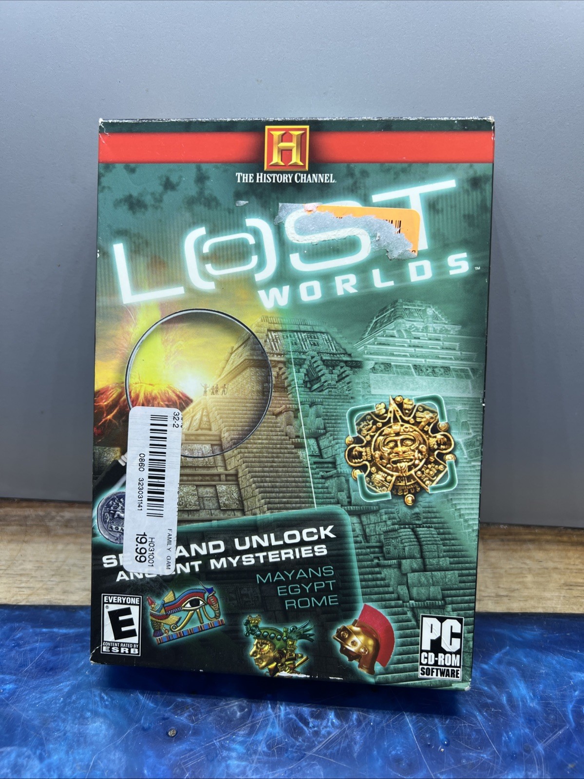The History Channel Lost Worlds PC 2008 Complete w/ Box & Manual Tested Working