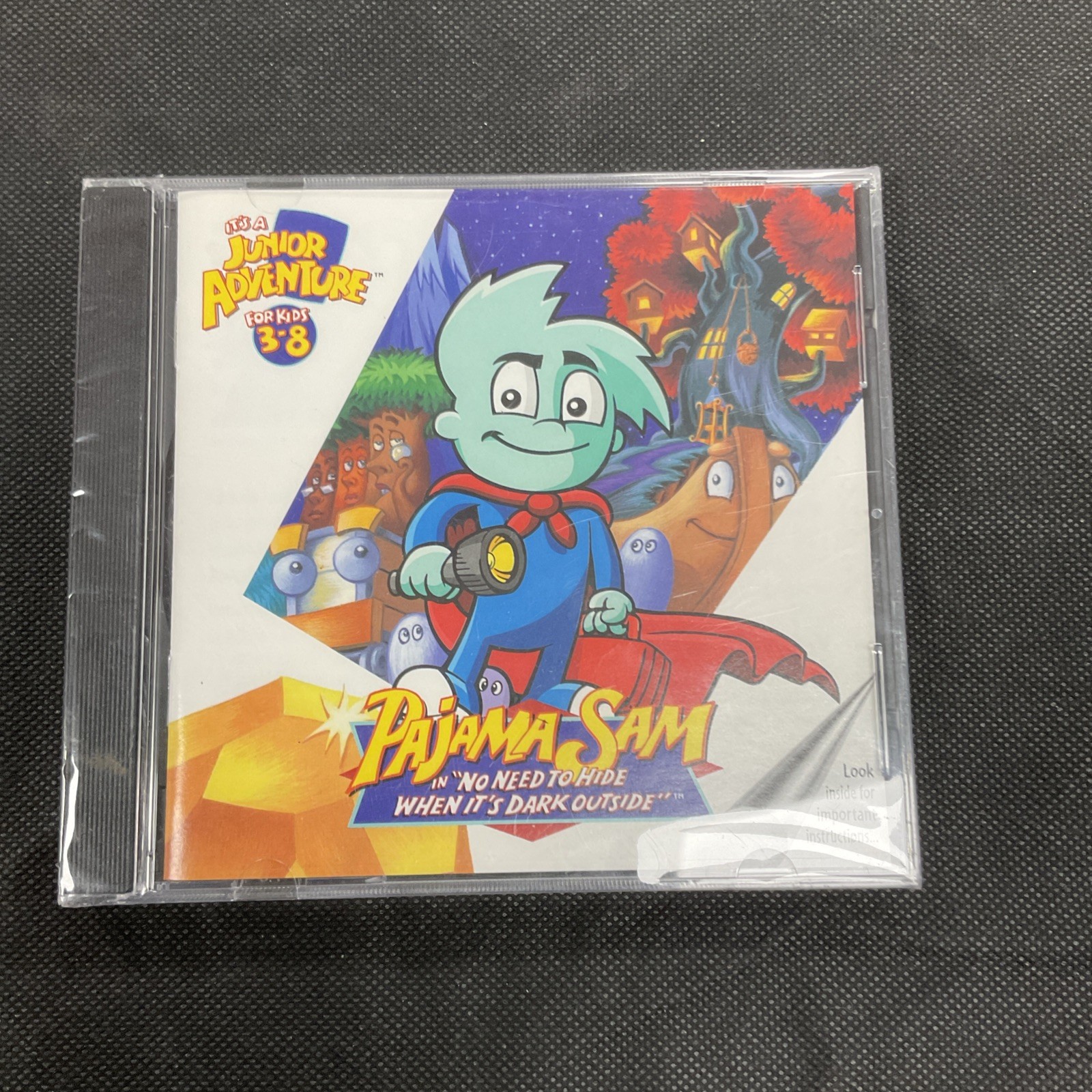 Pajama Sam No Need to Hide When It’s Dark Outside (PC) Sealed 