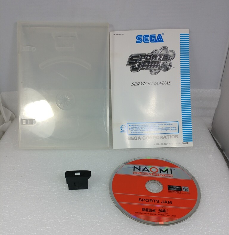 Sports Jam Naomi GD Soft Kit Sega Arcade Video Game 