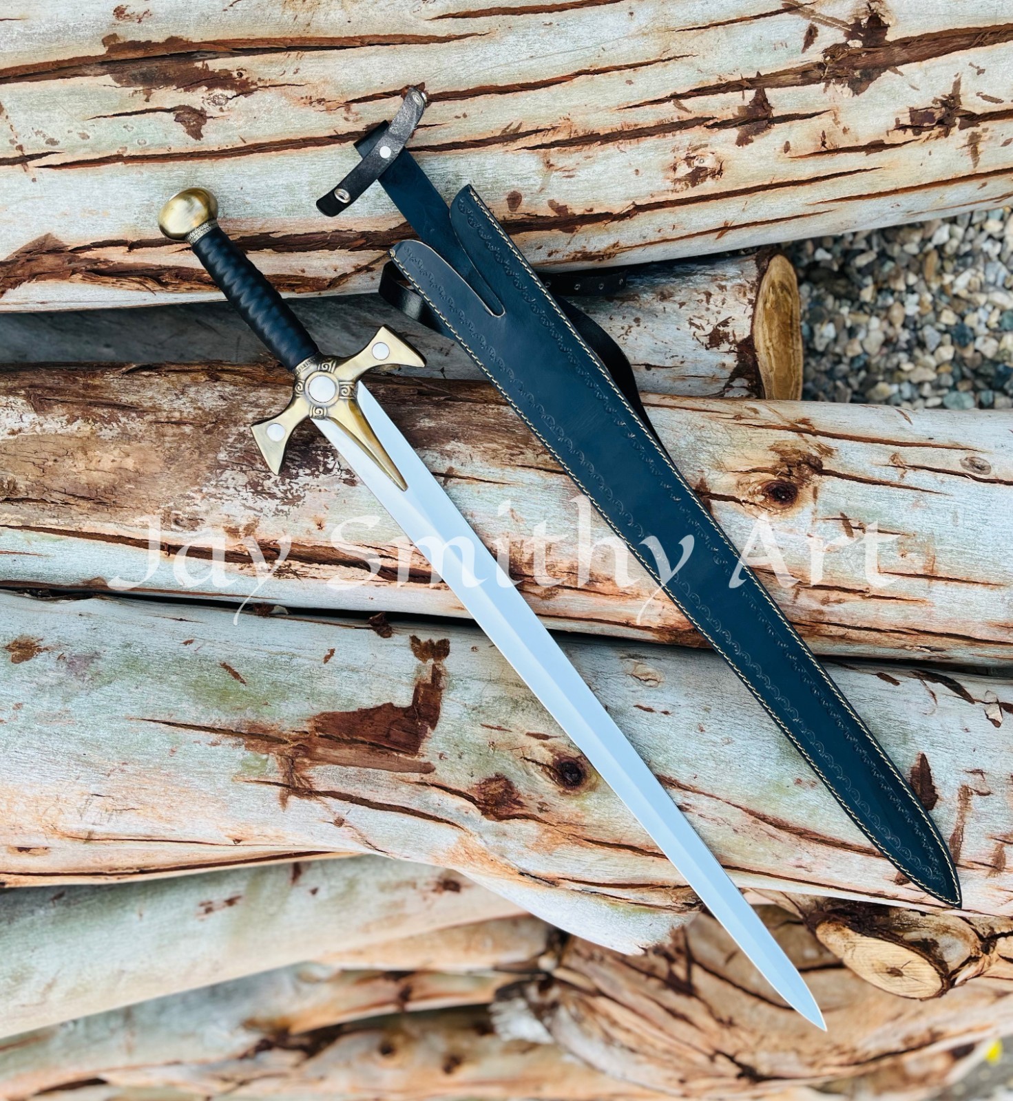 Xena Sword Replica Handmade Xena Princess Sword Carbon Steel Movie Sword Prop