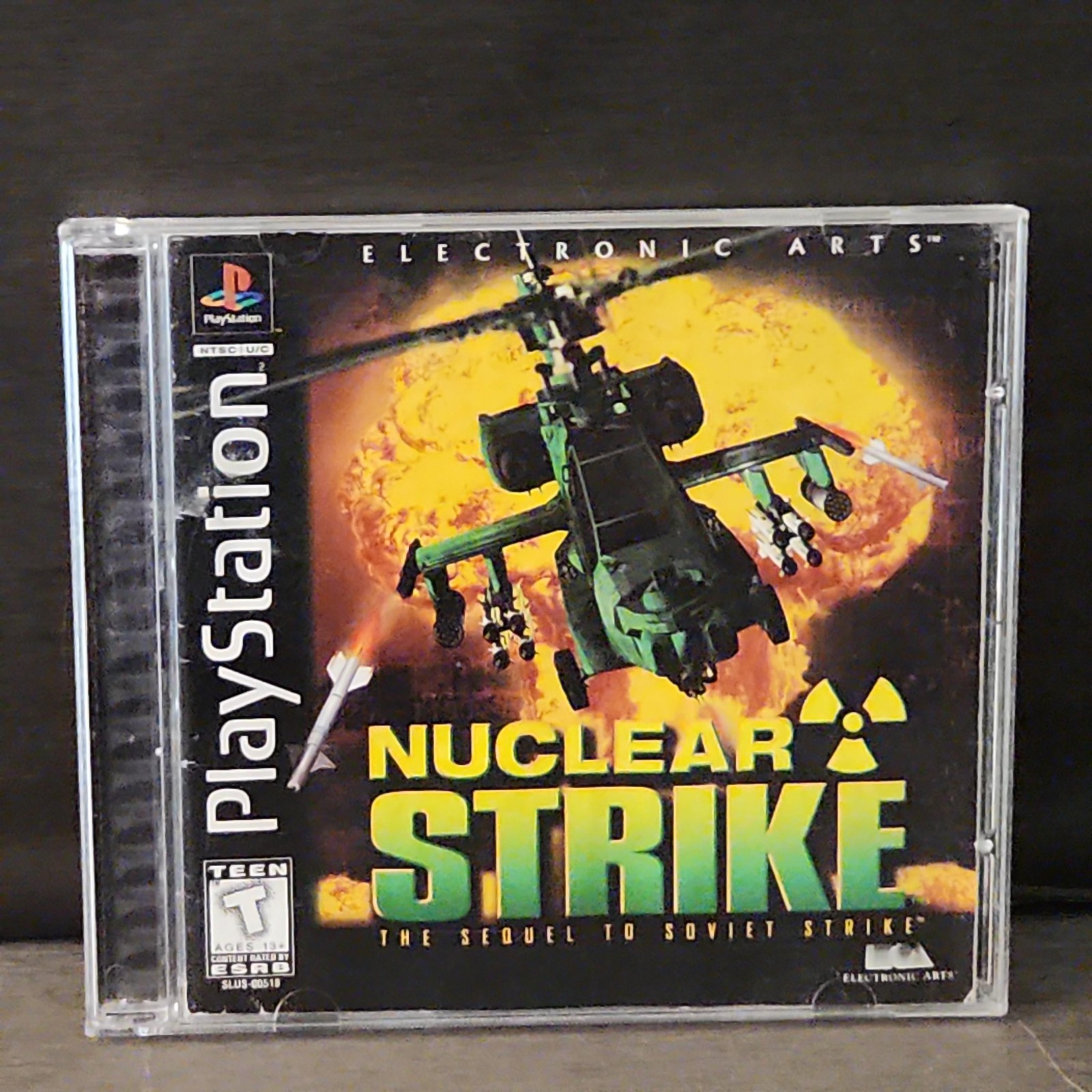 Nuclear Strike PlayStation PS1 Game CIB