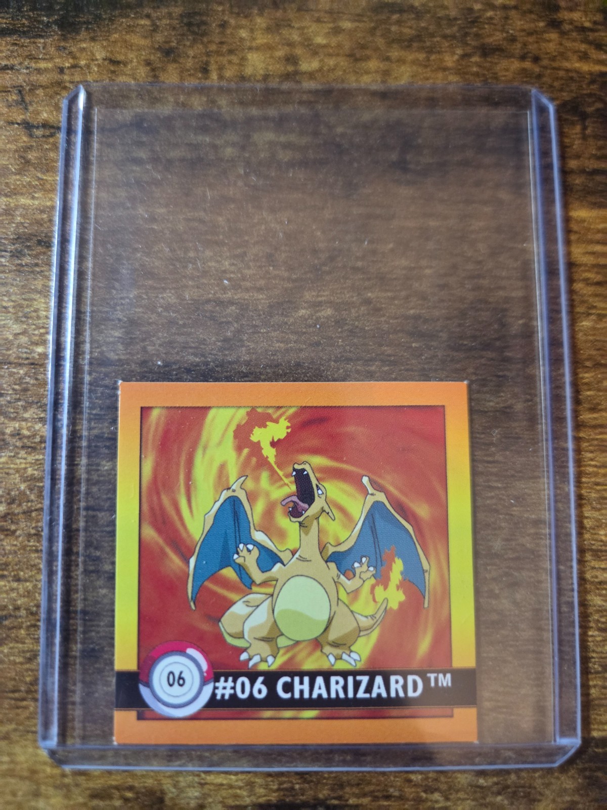 1999 Artbox Pokemon Series 1 Stickers Charizard #06 Nintendo