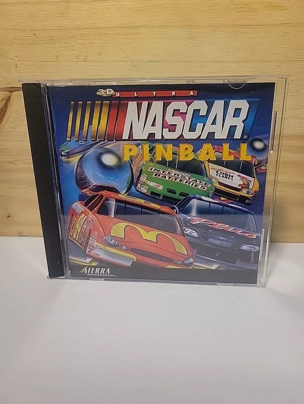 3D Ultra Nascar Pinball PC Complete 1998 Vintage Tested Works Great CIB COMPLETE