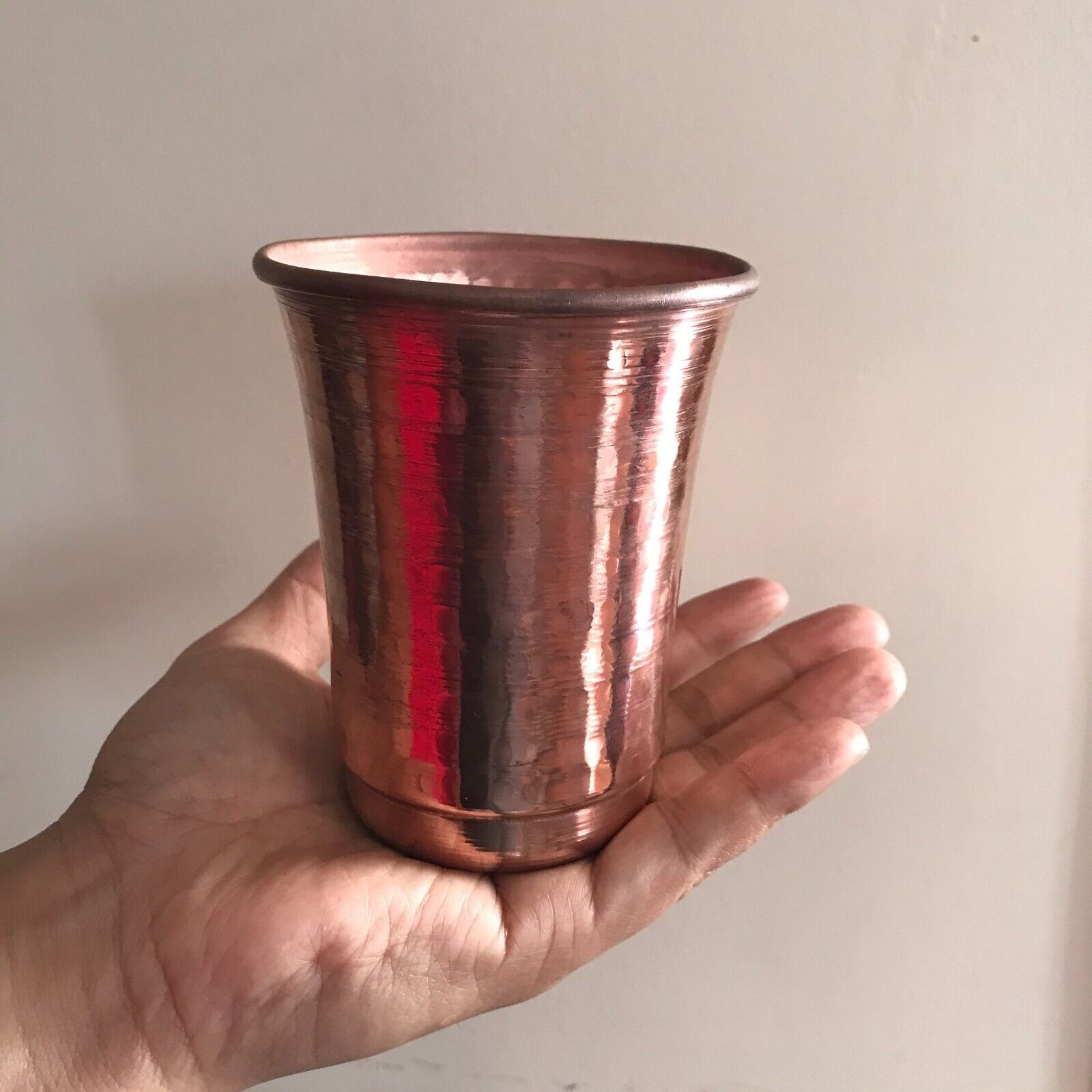 Genuine Copper Water Drink Cup Pure Solid ship from USA to USA only