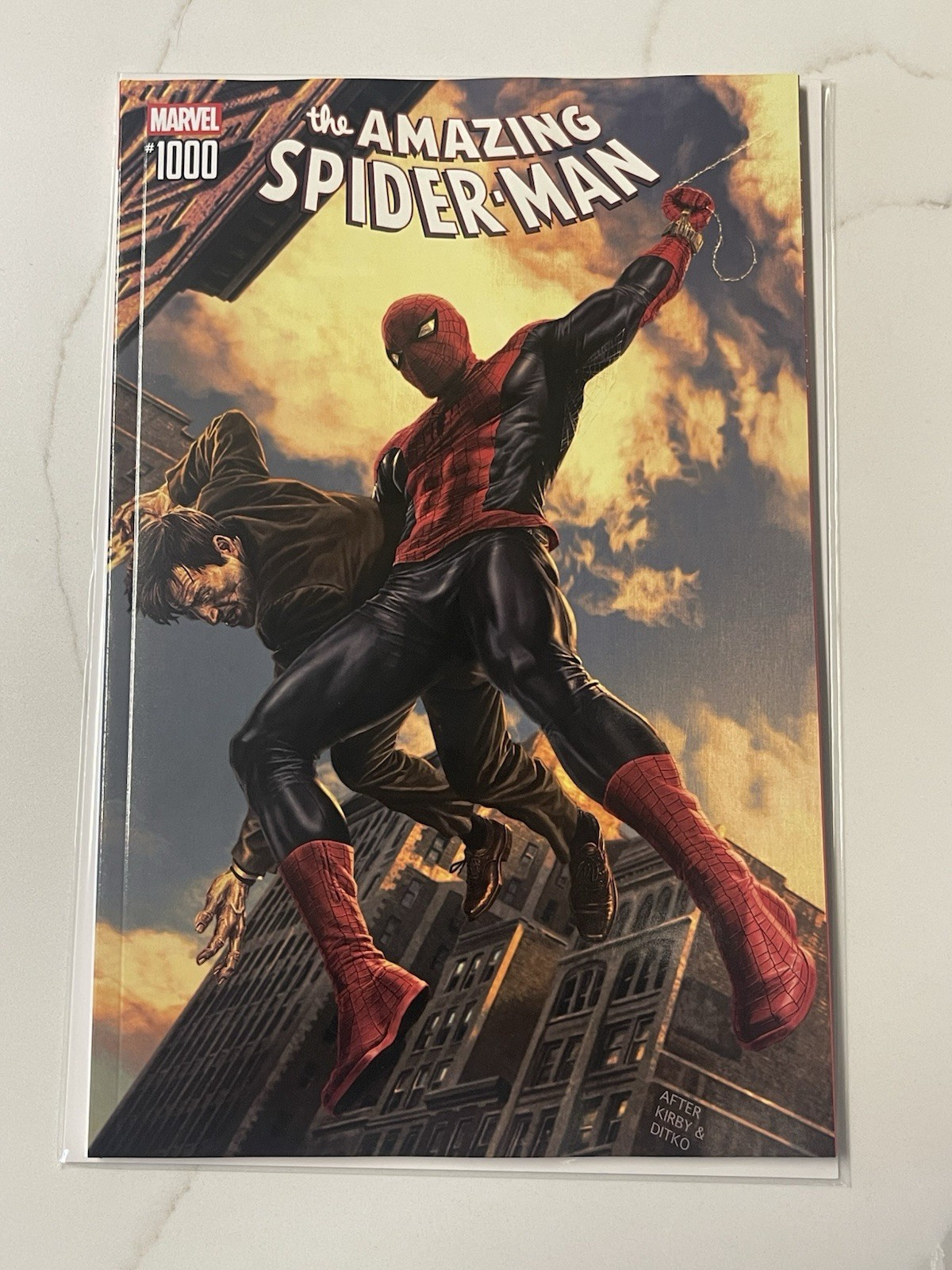 AMAZING SPIDER-MAN #1000 LEE BERMEJO TRADE DRESS NYCC 2026