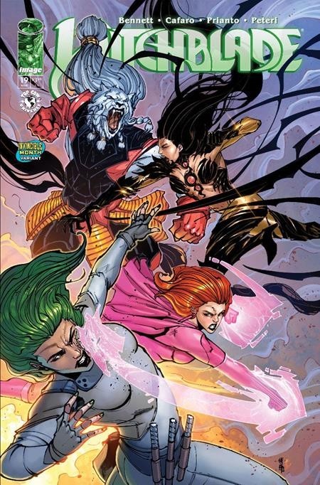 WITCHBLADE #19 - GUISEPPE CAFARO & ARIF PRIANTO COVER E INVINCIBLE TEAM UP VAR