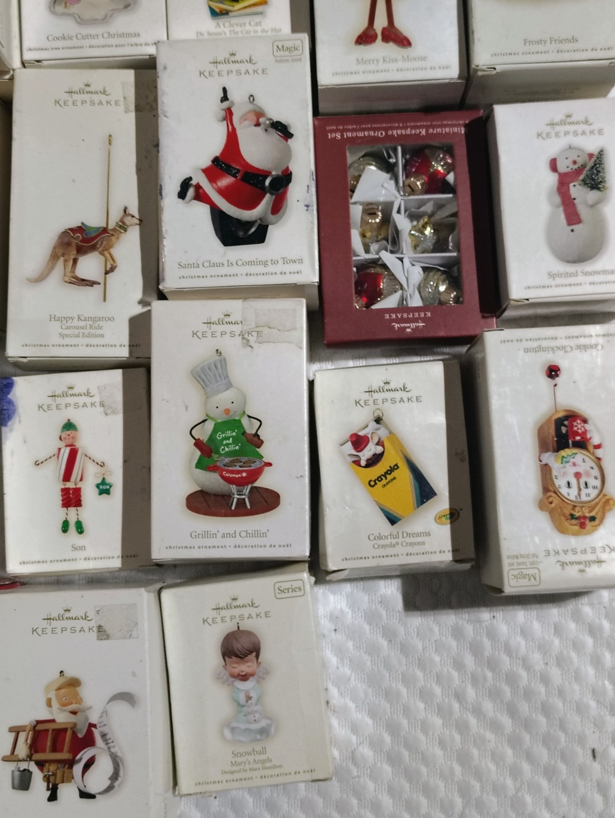 Hallmark Keepsake Ornaments Lot of over 75 pieces