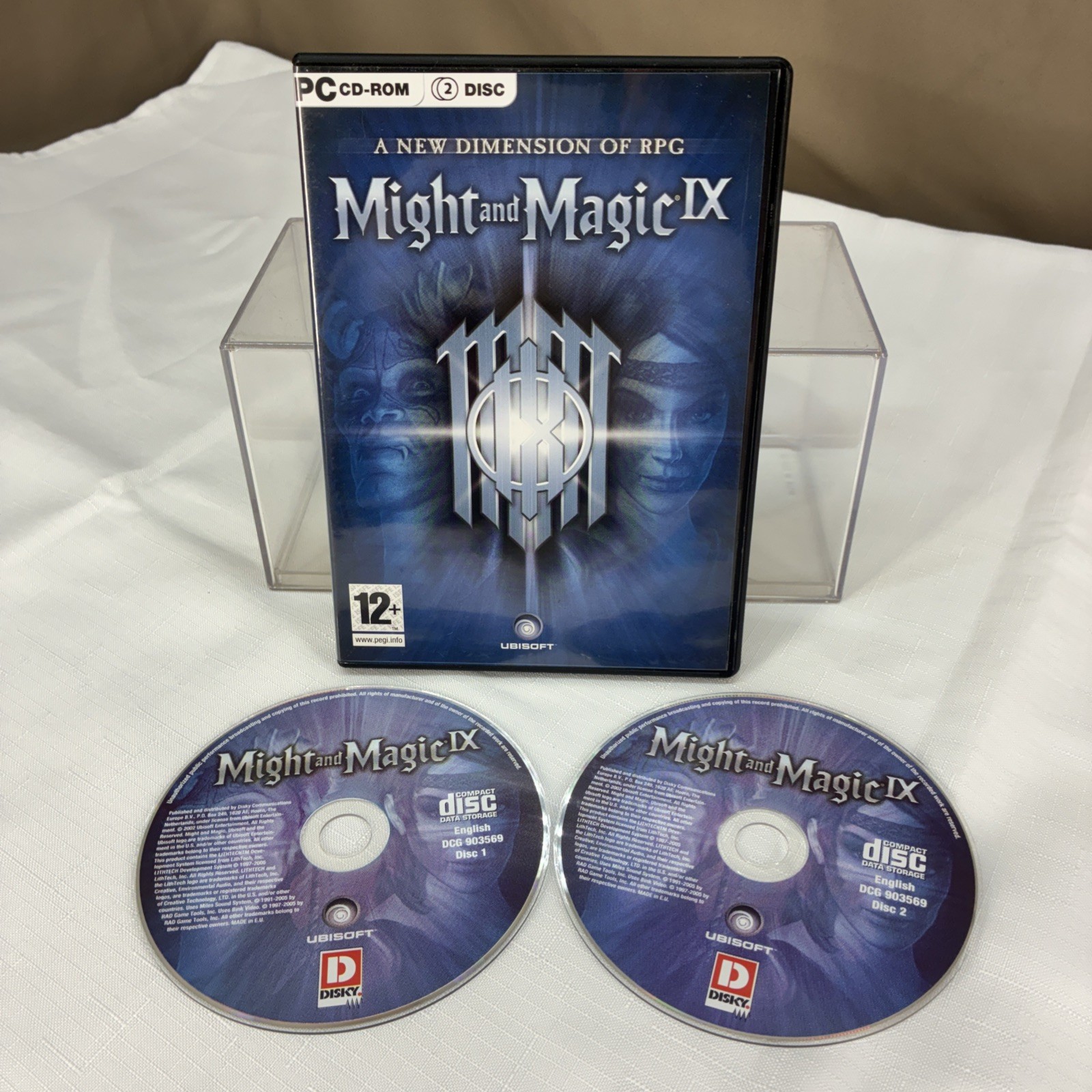 Might and Magic IX  2002 PC Cd-rom RPG Game For Windows 95-2000 Ubisoft