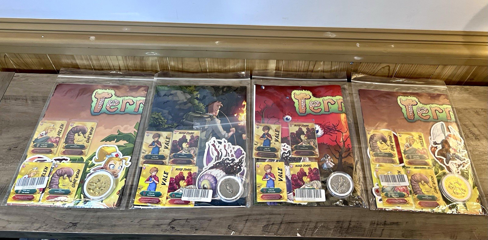 Terraria Graphic Series Novel Collector's Edition - 4 Sealed Collections