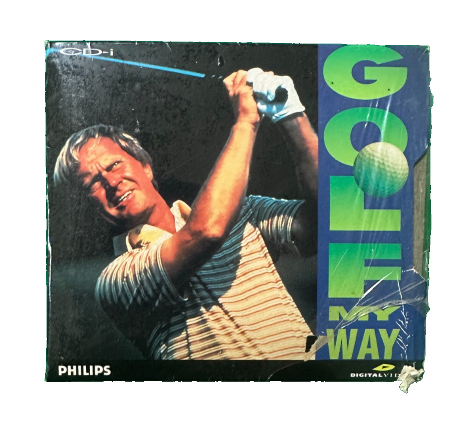 Golf My Way: Jack Nicklaus (Phillips CD-i, 1994) 5 DISC NEW SEALED