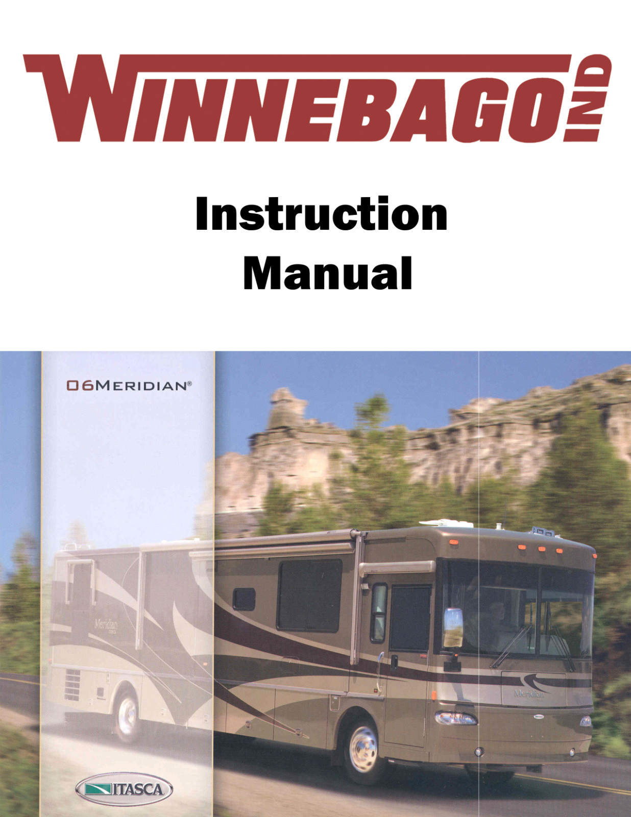 2006 Winnebago Meridian SE Home Owners Operation Manual User Guide Coil Bound