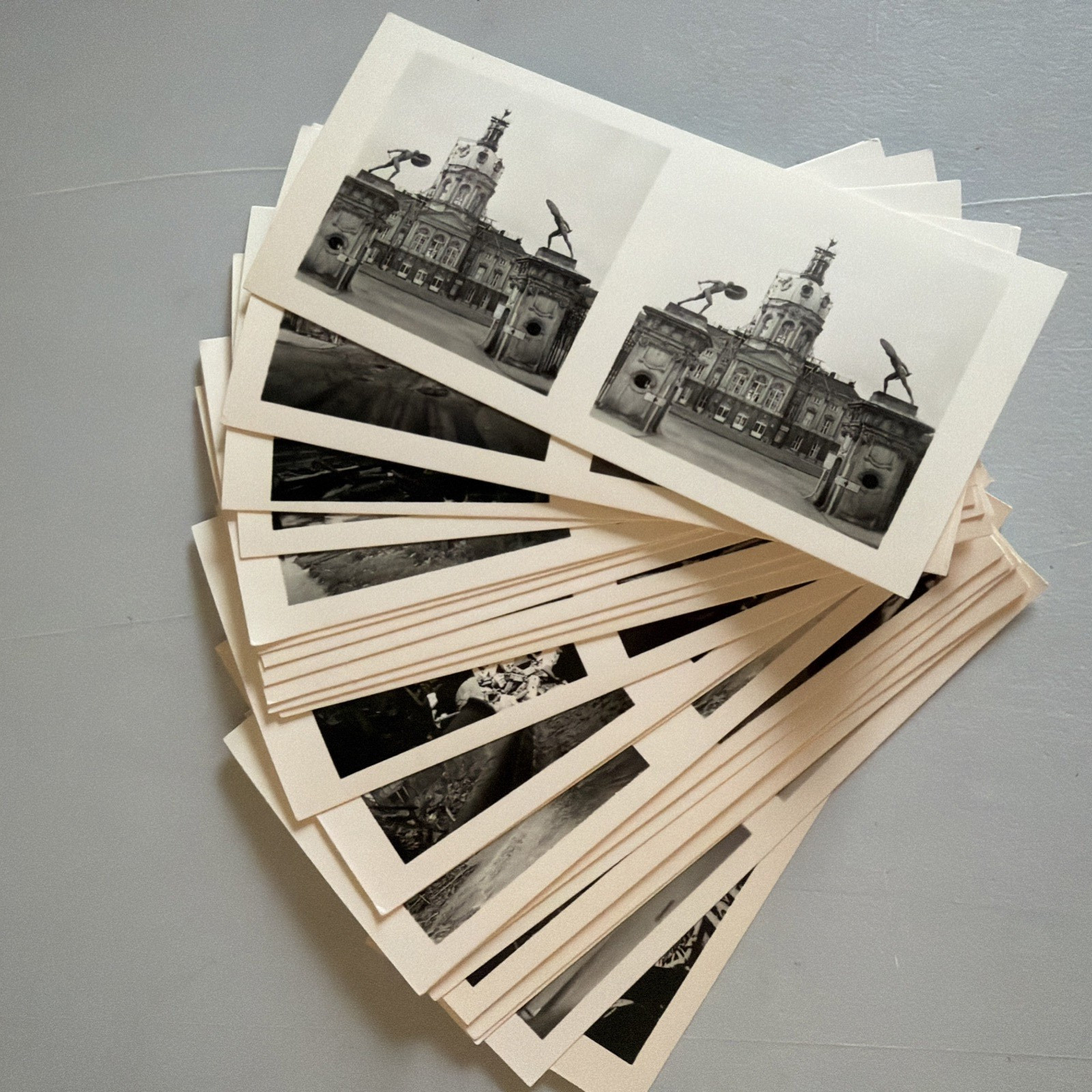 VTG 3D Stereoview Photo Cards (30) Before & After Destruction Germany 1930-1950