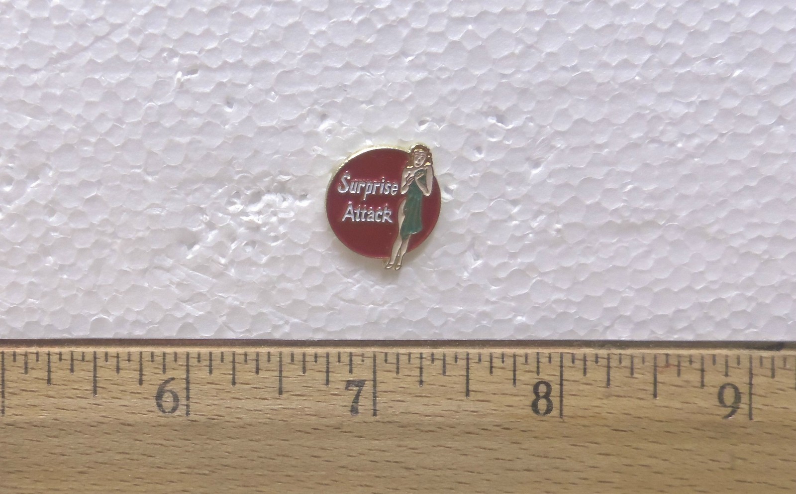 Surprise Attack - Nose Art Pin 