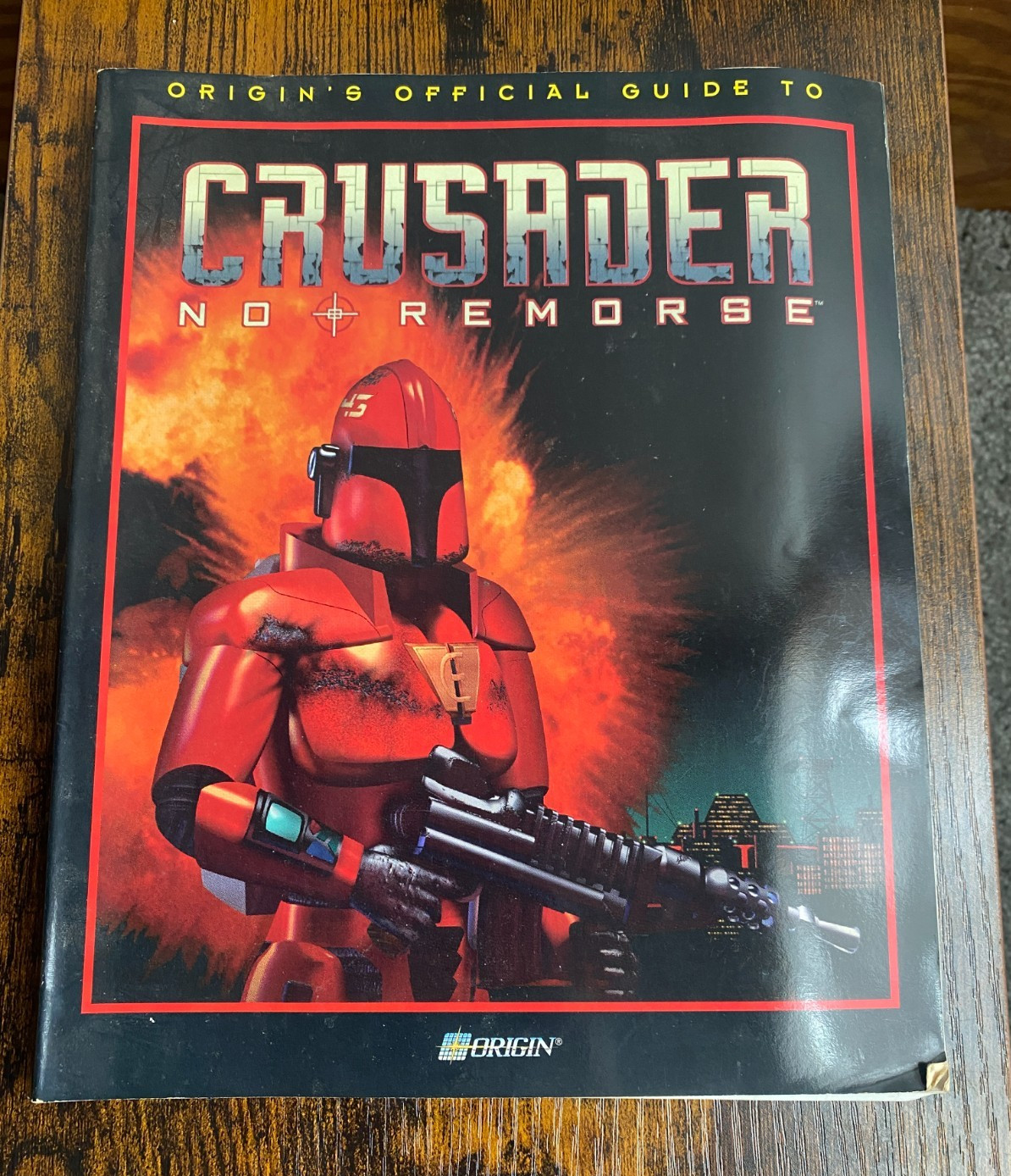 Crusader: No Remorse (1995, Paperback, Origin\'s Official Guide)