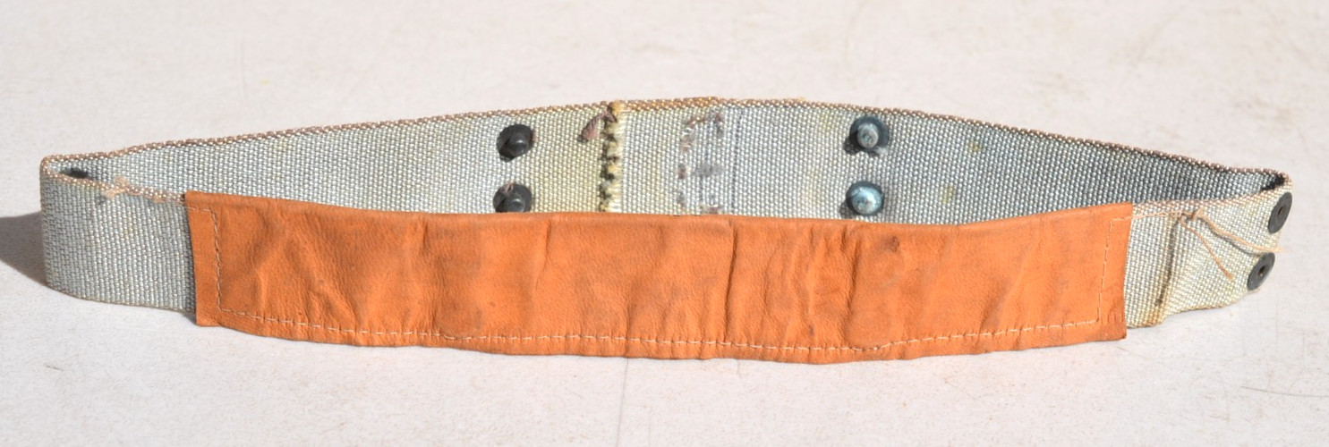 DARK PINS WW2 U.S. ARMY M-1 HELMET EARLY HAWLEY ST CLAIRS LINER RAYON SWEATBAND