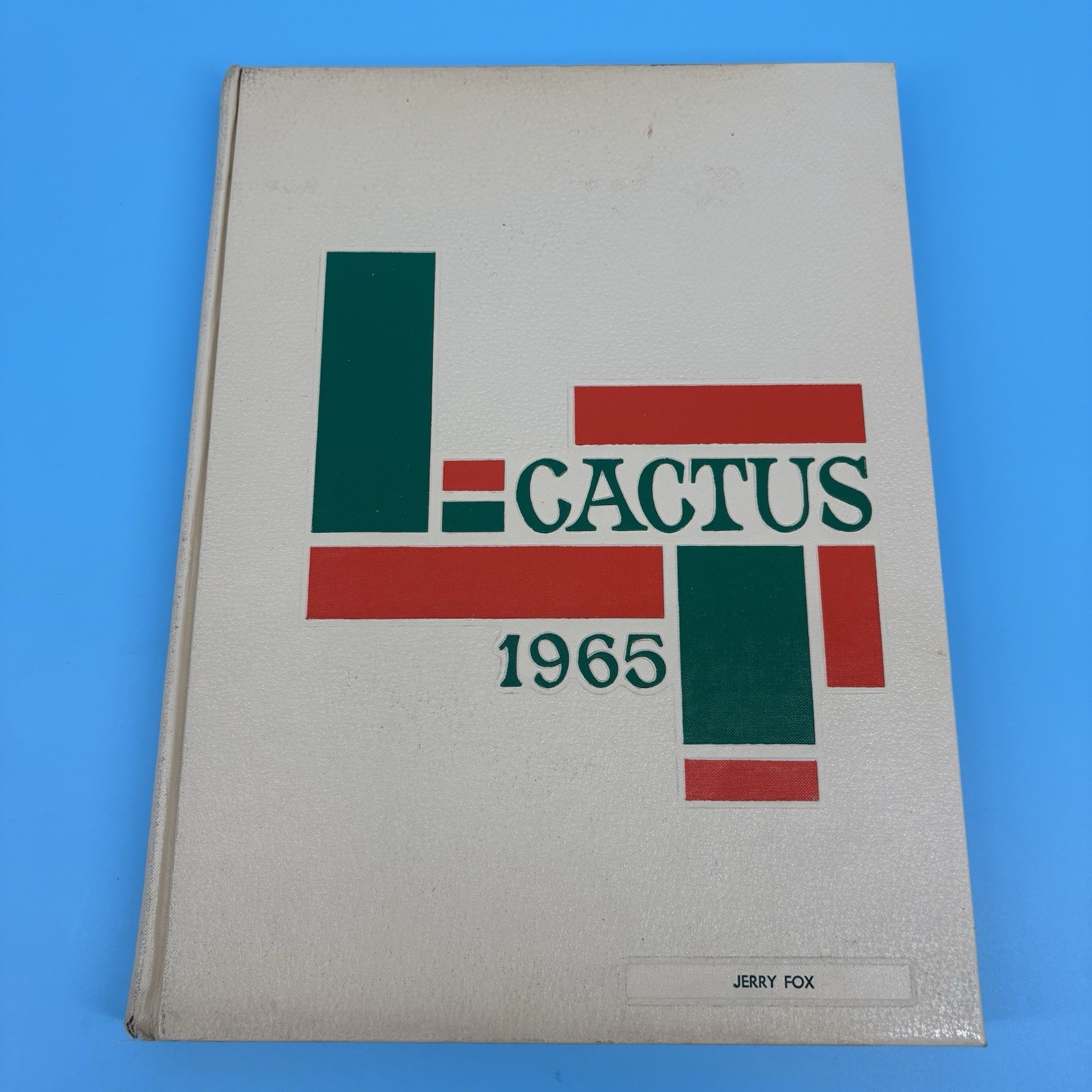 Vintage Yearbook Cactus 1965 Marion High School Marion Indiana