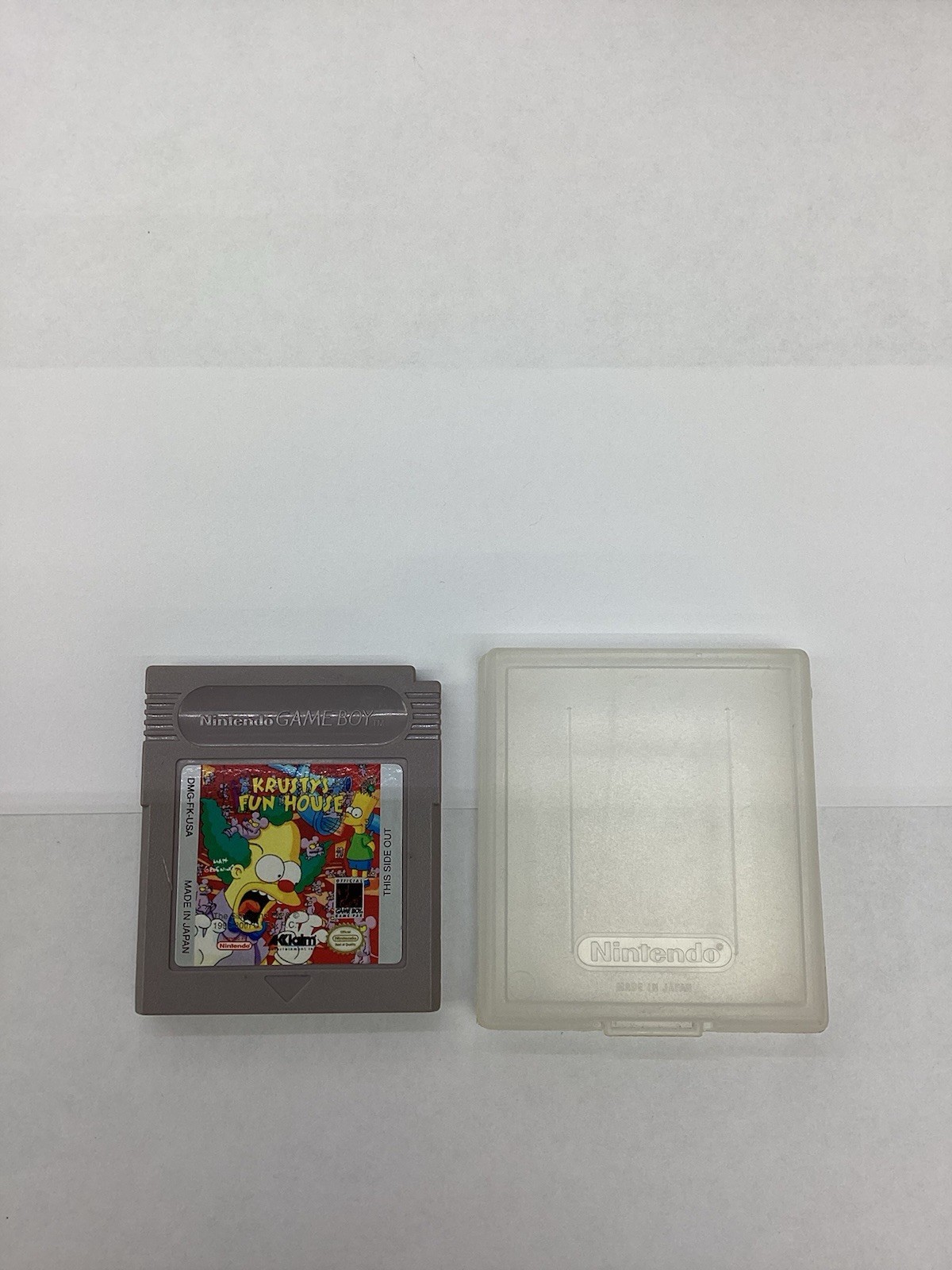 Krusty's Fun House Nintendo Gameboy game, Tested and working