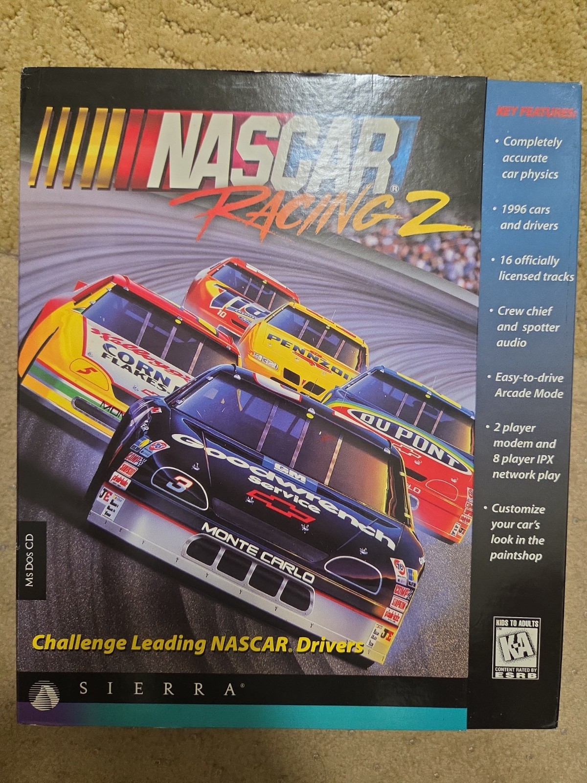 NASCAR Racing 2 (PC, 1996) CIB
