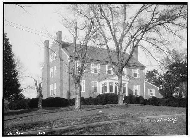 Photo:Danville Virginia 1900s Dan's Hill Brick Mansion State Route 1011