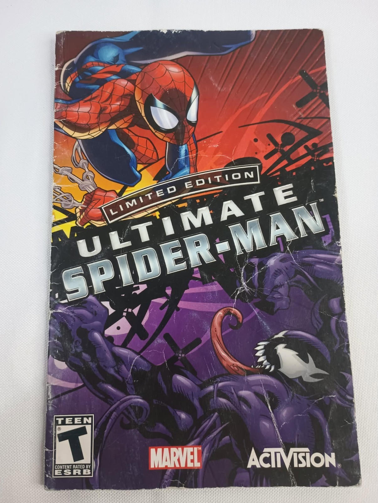 Ultimate Spider-Man Limited Edition Playstation 2 PS2 Instruction Manual Only