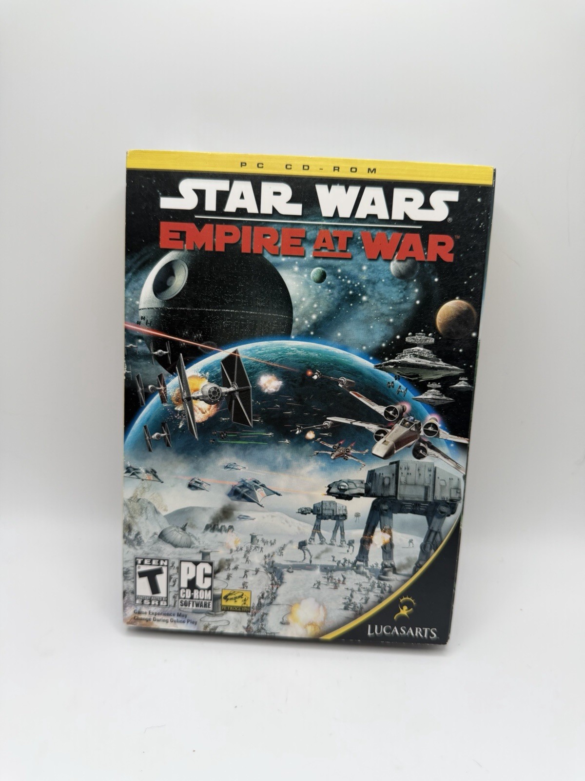 Star Wars Empire at War PC CD-ROM Game Windows 2000 XP LucasArts 2006 NEW Sealed